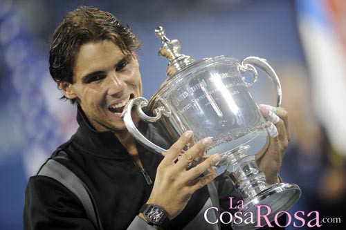 Rafa Nadal gana el Abierto de Estados Unidos con el apoyo de Xisca Perelló