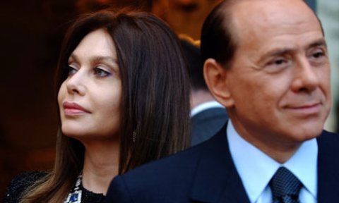 Silvio Berlusconi y su ex mujer siguen sin llegar a un acuerdo