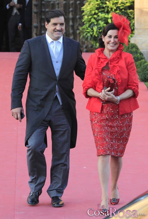 José Campos y Carmen Martínez Bordiú