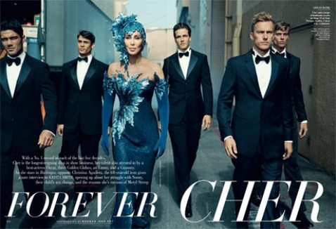 Cher, jugosa entrevisa en Vanity Fair