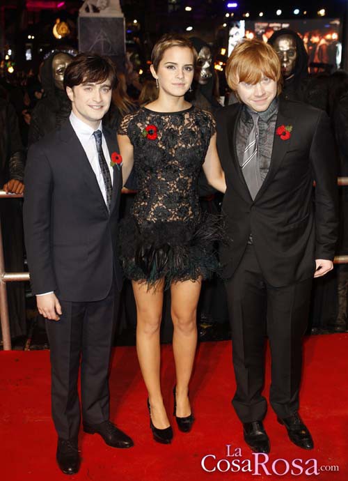 El corte de pelo de Emma Watson deslumbra en el estreno de Harry Potter y las reliquias de la muerte