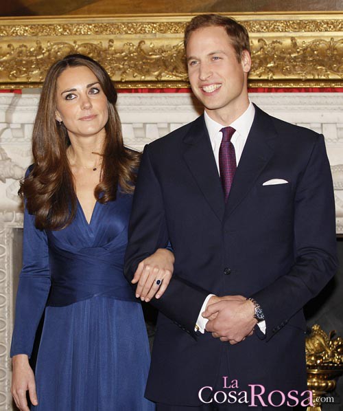 Guillermo de Inglaterra regala a Kate Middleton el anillo de compromiso de su madre