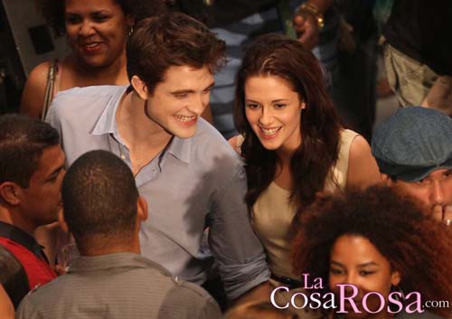Robert Pattinson y Kristen Stewart, rodaje en Brasil
