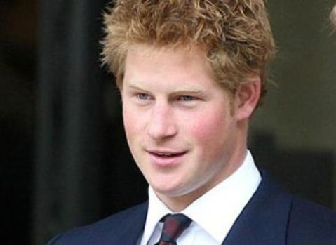 El Príncipe Harry de Inglaterra, recordando a Lady Di