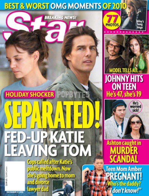 Katie Holmes se separa de Tom Cruise