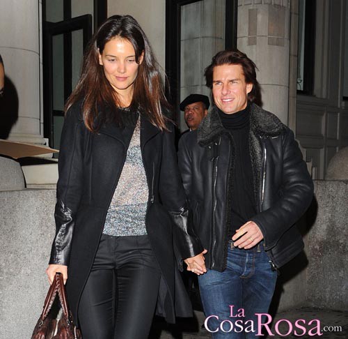 Tom Cruise y Katie Holmes pasan juntos el día del cumpleaños de la actriz