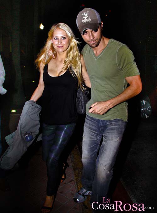 Enrique Iglesias y Anna Kournikova, juntos en Nueva York