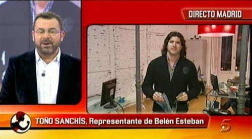 Toño Sanchís no tiene constancia de un supuesto embarazo de Belén Esteban