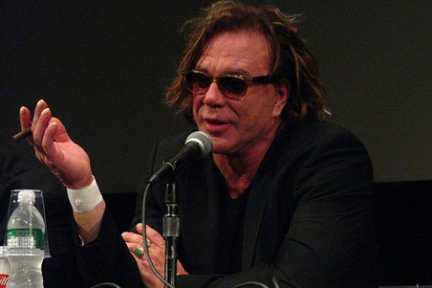 Mickey Rourke y su olor corporal