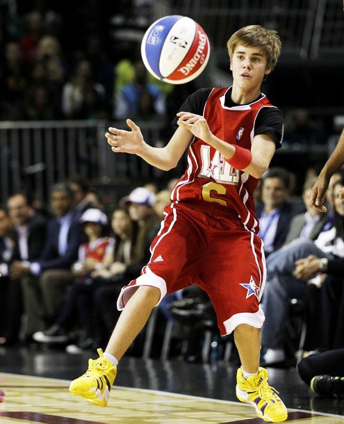 Justin Bieber, elegido MVP del All-Star de las celebrities