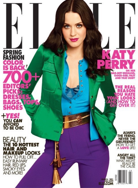 Katy Perry comenta su vida personal en Elle