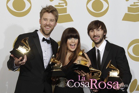 Lady Antebellum gran vencedor en Los Grammy y Justin Bieber el gran perdedor