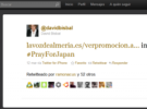 David Bisbal la vuelve a liar en Twitter con Japón, el tsunami  y su promoción