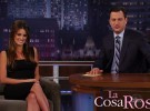 Penélope Cruz reaparece en el programa de Jimmy Kimmel