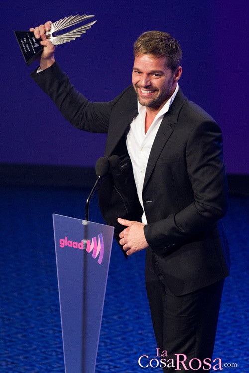 Ricky Martin gana un premio otorgado por GLAAD