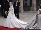 Kate Middleton se casa luciendo un modelo de Sarah Burton