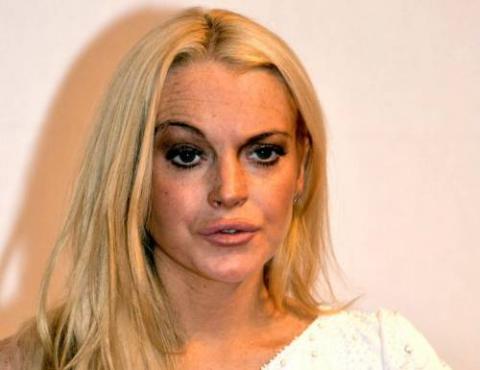 Lindsay Lohan volvió a la cárcel por unas horas