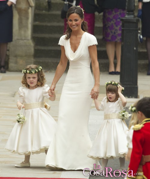 Pippa Middleton, la gran protagonista de la boda real