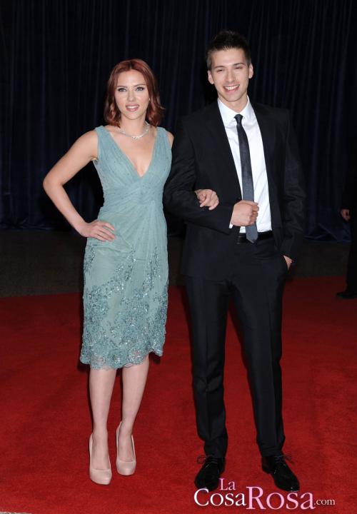 Scarlett Johansson y Sean Penn, juntos en la Casa Blanca