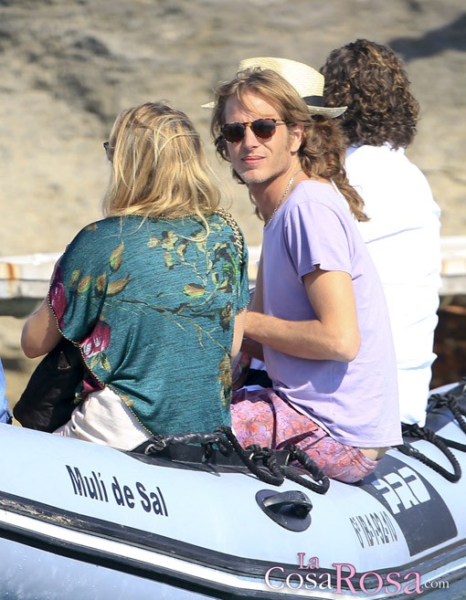 Andrea Casiraghi celebra su cumpleaños en Ibiza