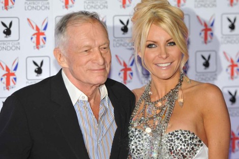 Hugh Hefner comenta su ruptura con Crystal Harris