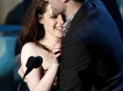 Robert Pattinson y Kristen Stewart, muy cariñosos tras los MTV Movie Awards 2011