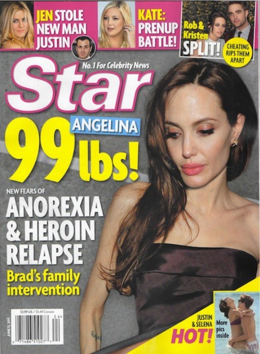 La revista Star vuelve a atacar a Angelina Jolie