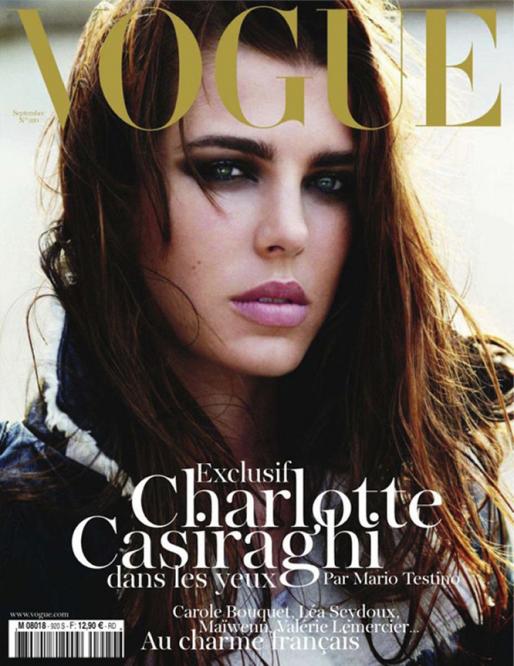 Carlota de Mónaco portada de Vogue