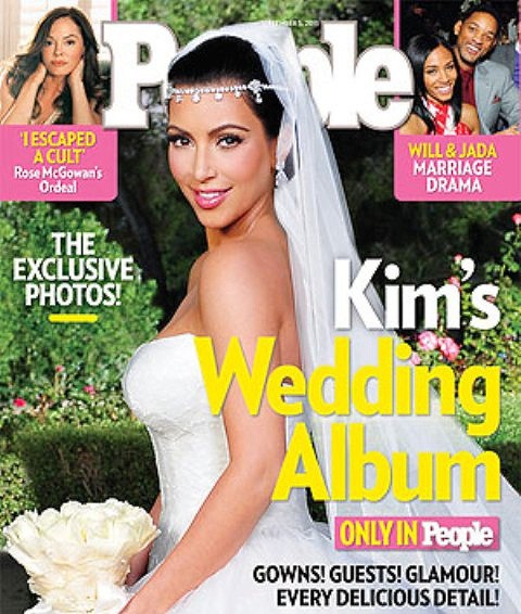 People publica la exclusiva de la boda de Kim Kardashian