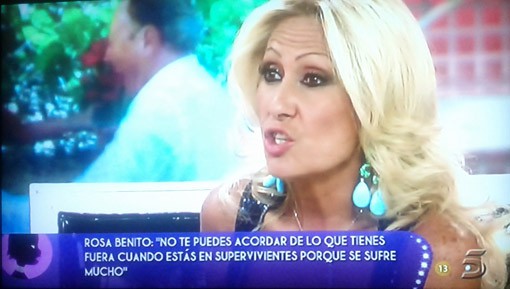 Rosa Benito comenta su paso por Supervivientes en Sálvame Deluxe