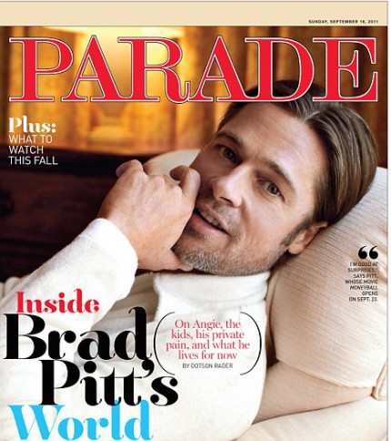 Brad Pitt, problemas varios tras su entrevista en Parade