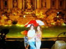Malena Costa y Carles Puyol, de vacaciones en Roma