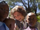 La Reina Sofía visita Haití