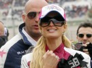 Paris Hilton anima el Gran Premio de motociclismo de la Comunidad Valenciana