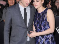 Robert Pattinson y Kristen Stewart en la premier de Los Angeles