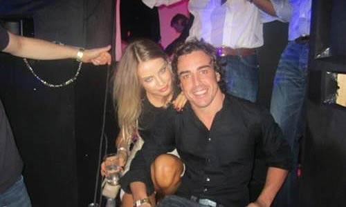 Fernando Alonso y su amistad con Xenia Tchoumitcheva