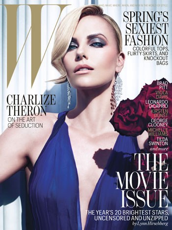 Charlize Theron, el patito feo en la revista W