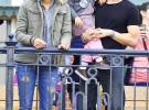 Halle Berry, en Disneyland con sus hijas y Olivier Martinez