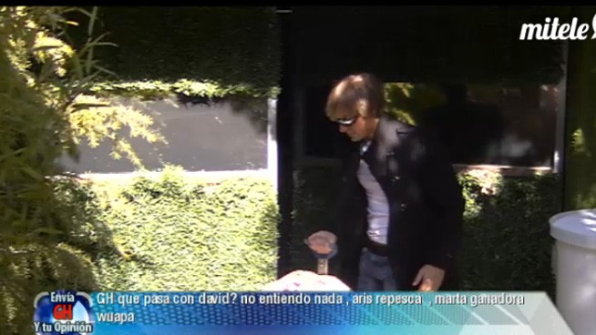 Gran Hermano 12+1, David abandona, Aris a su casa