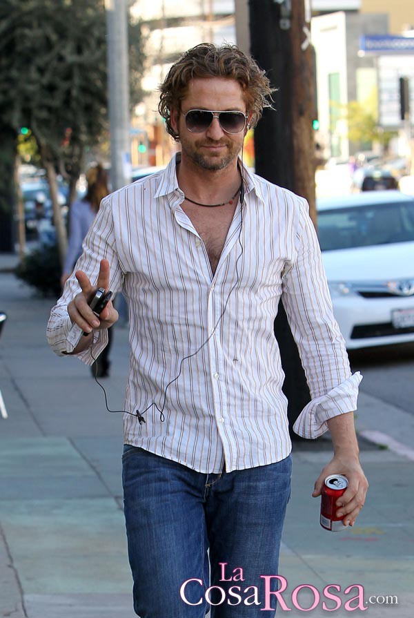 Gerard Butler, ingresado en el centro Betty Ford