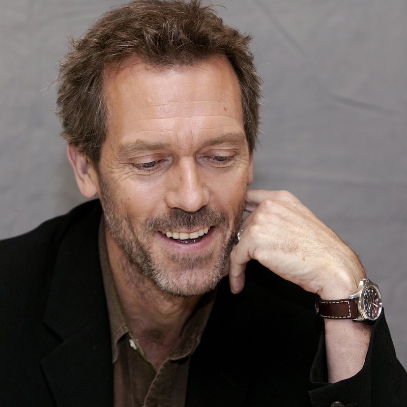 Hugh Laurie muestra su mejor cara en París