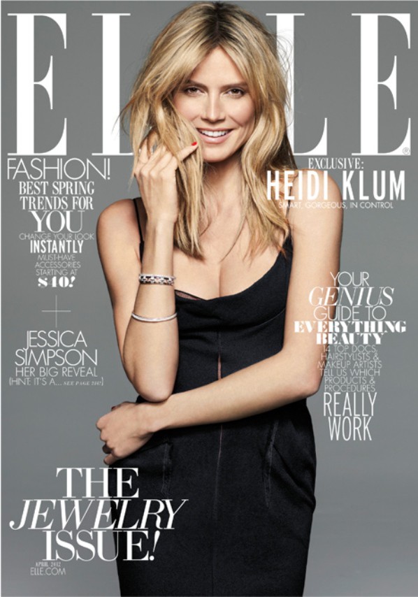 Heidi Klum comenta su divorcio en la revista Elle