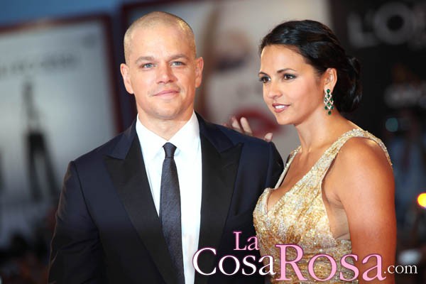 Matt Damon, contento de vivir con su familia