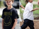 Justin Bieber confunde a Romeo Beckham con Pax Jolie-Pitt