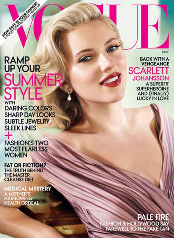 Scarlett Johansson habla en Vogue de sus relaciones con Ryan Reynolds y Sean Penn