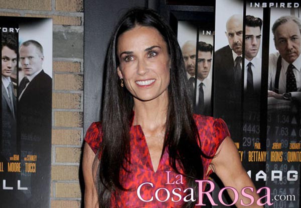 Demi Moore cambia @MrsKutcher por @JustDemi en Twitter