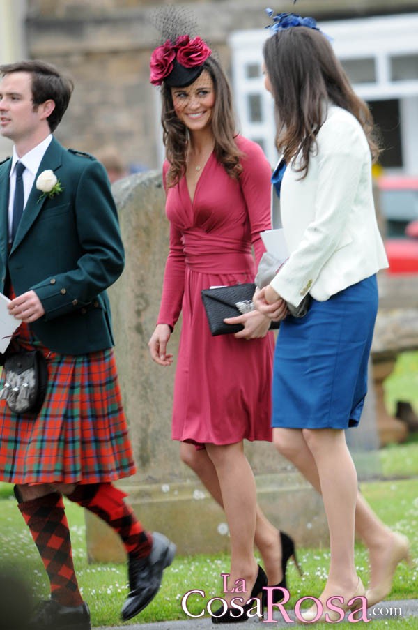 Pippa Middleton, de boda en Escocia