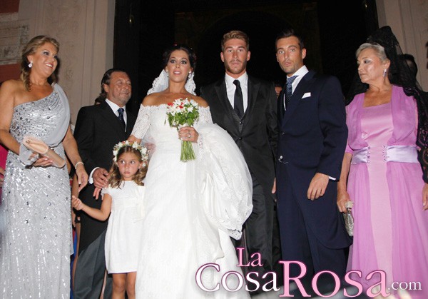 Sergio Ramos asiste a la boda de su hermana en Sevilla