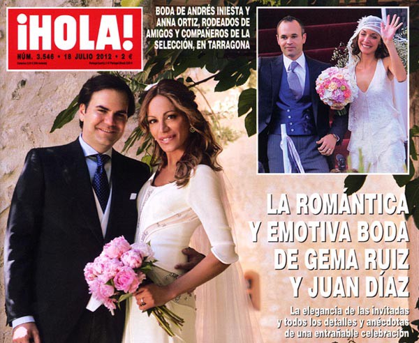 Gema Ruiz, irreconocible el día de su boda