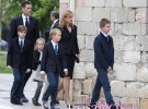Los duques de Palma llegan a Barcelona con sus hijos